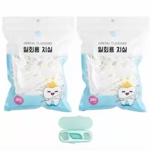로얄클라쓰 교정 일회용 치간 치실 1000개입