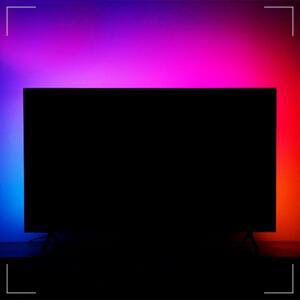 LED 라이트 TV 컬러 모니터 거울 1미터 RGB50-T18 USB