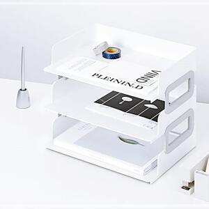 시스템 트레이 와이드 3Pack_3단 A4 오픈형 서류받이