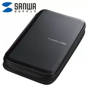 SANWA 블루레이 지원 세미하드 CD DVD 케이스 x 56매 블랙 FCD-WLBD56BK [H@lu]