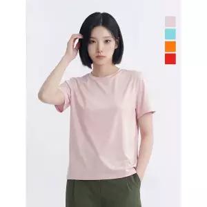 [하프클럽/웨스트우드]웨스트우드 여성 실켓 라운드티_WO2WCTR430