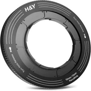 H Y 리보링 조절 가능한 스텝업 52-72mm 가변 렌즈 필터 어댑터 유니버설 스테핑 시스템 52 55 58 62 67
