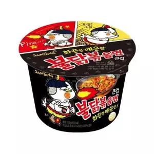 [하프클럽/기타]큰컵라면 삼양 불닭볶음면 오리지널 105g 16개
