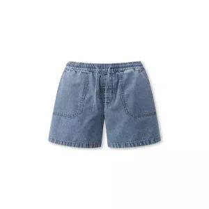 탑텐 우먼 COOL 밴딩 베이커 데님 쇼츠 MSF2DH2903
