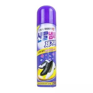 신발 냄새 제거 스프레이 250ml 발냄새 악취 산뜻 꿉꿉함 시원