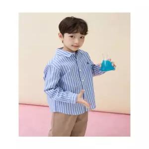 빈폴 키즈 BI6164U03Q 아동 셔츠 유아 멀티 스트라이프 스카이 블루 5856076