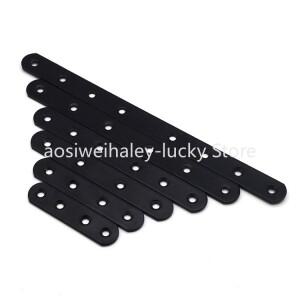 4Pcs 나무 울타리 코너 코드 플랫 브래킷 금속 플레이트 연결 책장 포스트 지지대 수리
