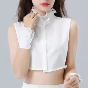 [하프클럽/셀러허브_아웃도어]페이크목폴라 - 카라 반목폴라 워머니트 목 목만있는