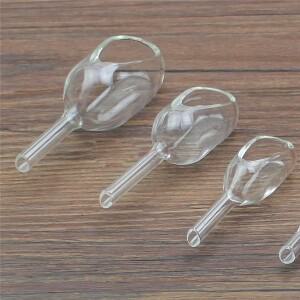 핏튜브 O/DxI/D 6x4mm 배꼽 OD 15/20/25/30mm 유리 계량 보트 병 실험실