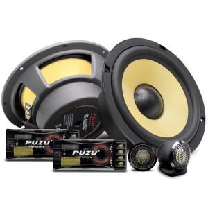 PZ-6509S 양방향 구성 요소 자동차 오디오 스피커  180W 출력 전력 유리섬유 콘