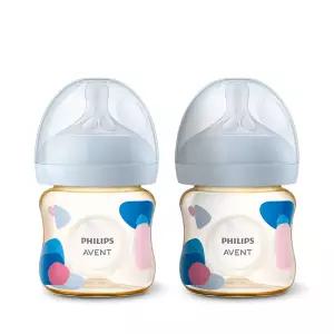 필립스 아벤트 아기편한 PPSU 젖병 125ml 2P (0m+ 젖꼭지 포함) SCY940/02
