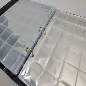 와이낫몰 400HWT46 스퀘어 동전 앨범 수집 내지 내부속지 10장