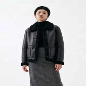 벨 마르슈 [최초가 845 900원] Heritage Lamb Shearling Button Jacket