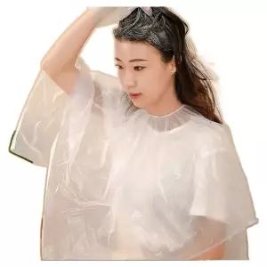 커트 가운 일회용 업소용 장만A713 보 비닐 염색 퍼머 미용실 10매