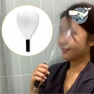 투명 얼굴 보호막 미용실 스프레이 가리개