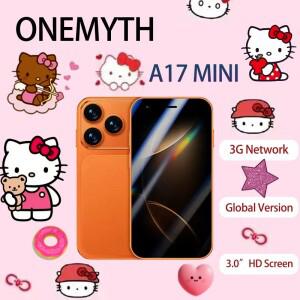 ONEMYTH A17 미니 소형 포켓 스마트폰  안드로이드 3G 듀얼 SIM 폰  2GB RAM 16GB ROM  구글 플레이 스토어