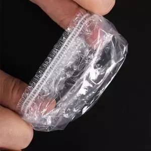 일회용 비닐 염색 이어캡 헤어캡 100P