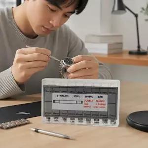 시계 메탈 스프링바 8mm 25mm 규격 부품 모음-WFPEVSP