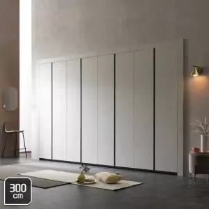 장인가구 피코 베이직 매트 여닫이붙박이장 300cm