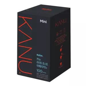 카누 미니 라이트 로스트 아메리카노 100Tx1개/카누커피/아메리카노커피/카누스틱/카누미니커피
