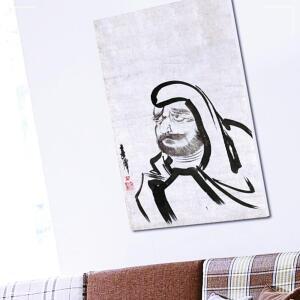 액운을 막아주는 그림 달마도 캔버스 액자