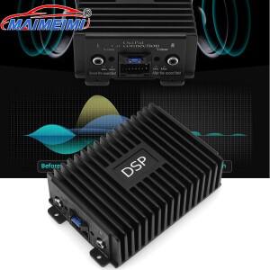 4x80W 고충실도 파워 DSP 앰프 오디오 스테레오 전문가용 카 스피커 서브우퍼 FM 라디오