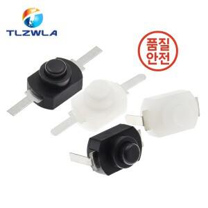 10PCS 128MM DC 30V 1A On Off 전기 토치 자동 잠금에 대 한 미니 푸시 버튼 스위치