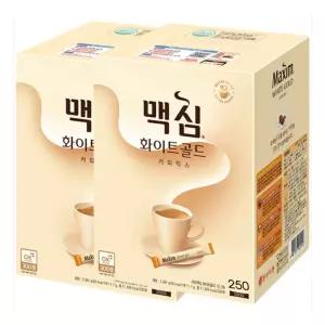 맥심 화이트골드커피믹스 500T(250Tx2개)