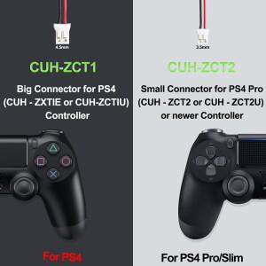 호환 Batmax 소니 PS4 프로 슬림 LIP1522 듀얼 쇼크 V1 무선 컨트롤러  플레이스테이션 게임패드 배터리