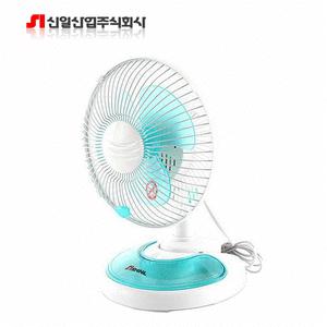 [신일] 8인치 탁상용 집게형 미니선풍기 SIF-08DF /스탠드/3엽날개/각도조절/클립형/전면수납박스/25W 브랜