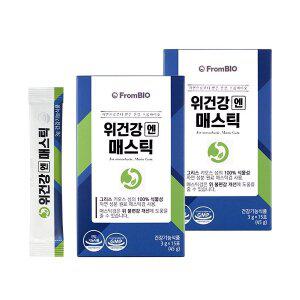 [기타]프롬바이오 위건강엔 매스틱 메스틱15포 x 2박스 30포 1개월
