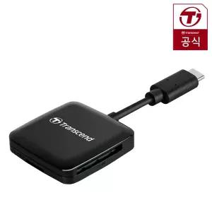 [공식] 트랜센드 RDC3 USB 3.2 Gen 1 C타입 카드리더기