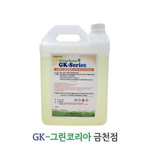 오물용해제 4키로 gk그린코리아 배수구 클리너 뚫어뻥 액체 세면대막힘 욕실막힘 오물용해제