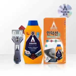 [아스토니쉬] 인덕션 하이라이트 클리너 500ml + 전용 스크래퍼 세트