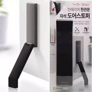 국산 자석 도어스토퍼 말발굽 현관문 방문 방화문 철문 닫힘방지 무타공 문고정 실리콘