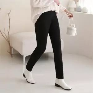 ONM 국산 여성 일자 바지 팬츠 밴딩 정장 키작녀 슬림핏aa