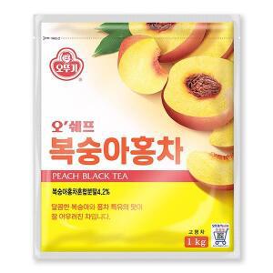 [핫트랙스]오뚜기 오쉐프 복숭아홍차 (1kg) x 1봉