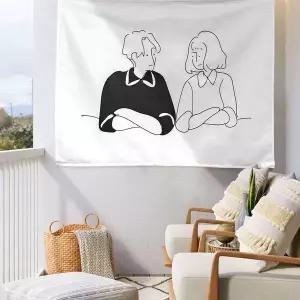 대형 패브릭 포스터 바라보기 M WC54AD6