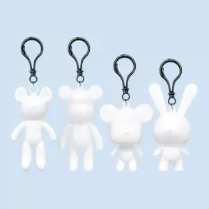곰돌이 키링 만들기 푸어링 아트 무지 베어 DIY 만들기 미술 교구 재료 베어브릭