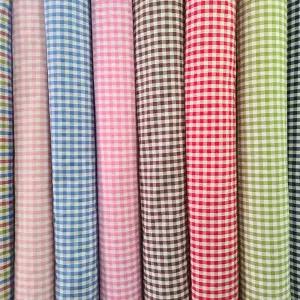 깅엄체크 패턴 천 6color/원단/패브릭/예쁜/디자인/무늬/면재질/다용도/페브릭/이쁜/컬러