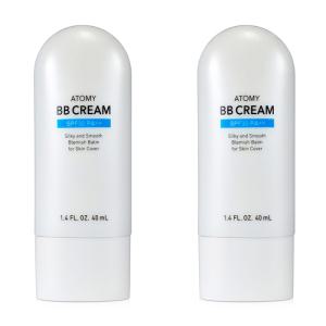애터미 BB크림 2개 40ml 미백 자외선차단 비비크림