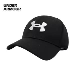 UA 블리칭 3.0 볼캡 남자 여성 모자 블랙 1376700-001