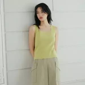 [롯데백화점]랩 스퀘어넥 민소매 니트(AR2KH560)