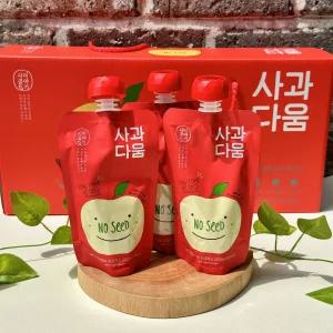 사과다움 씨없는 사과즙 120ml  (20포)