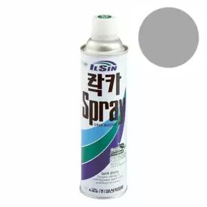 일신 락카 스프레이 연회색 420ml