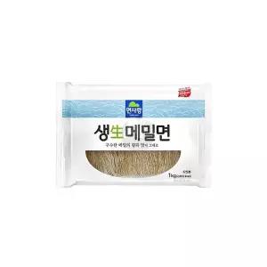 면사랑 생메밀면 전문점용 1Kg 소바면 메밀생면 식당용 업소용식자재