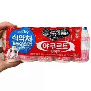 한국야쿠르트 야쿠르트 라이트 65ml x 20 X 1개 m85774