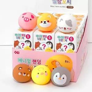 [브이와이][VCMORJIL]랜덤 말랑 모찌 노트 캐릭터(30개 1세트)