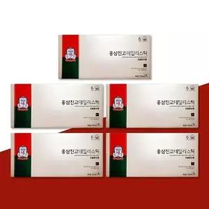 [정관장] [쇼핑백 동봉] 정관장 홍삼진고 데일리스틱 10g x 30포 x 5박스(75일)