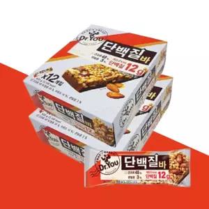 오리온 닥터유 단백질바 50g 24개 고단백 영양바 대용량